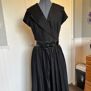 Black 50's Style Dress